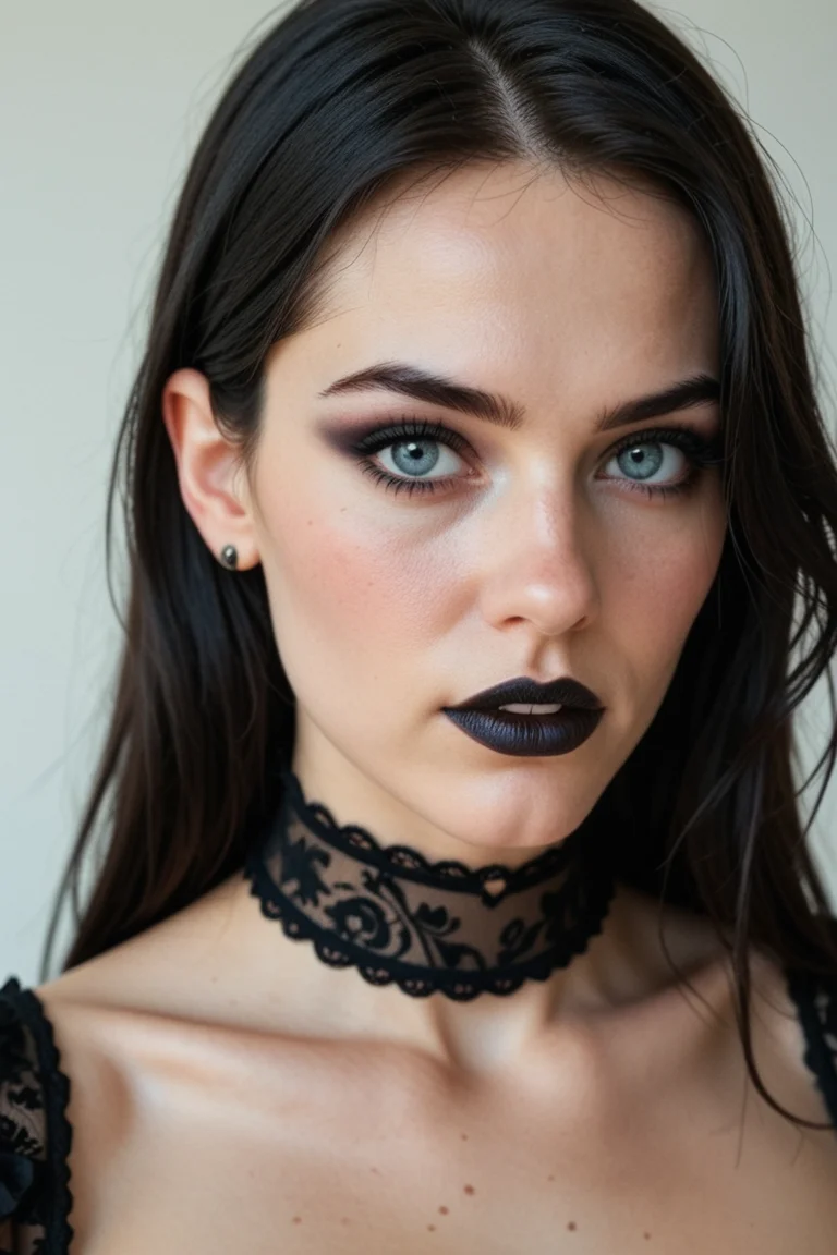 Yoru - goth girl anime ai