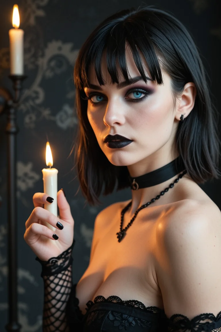 Noa - goth ai girl porn