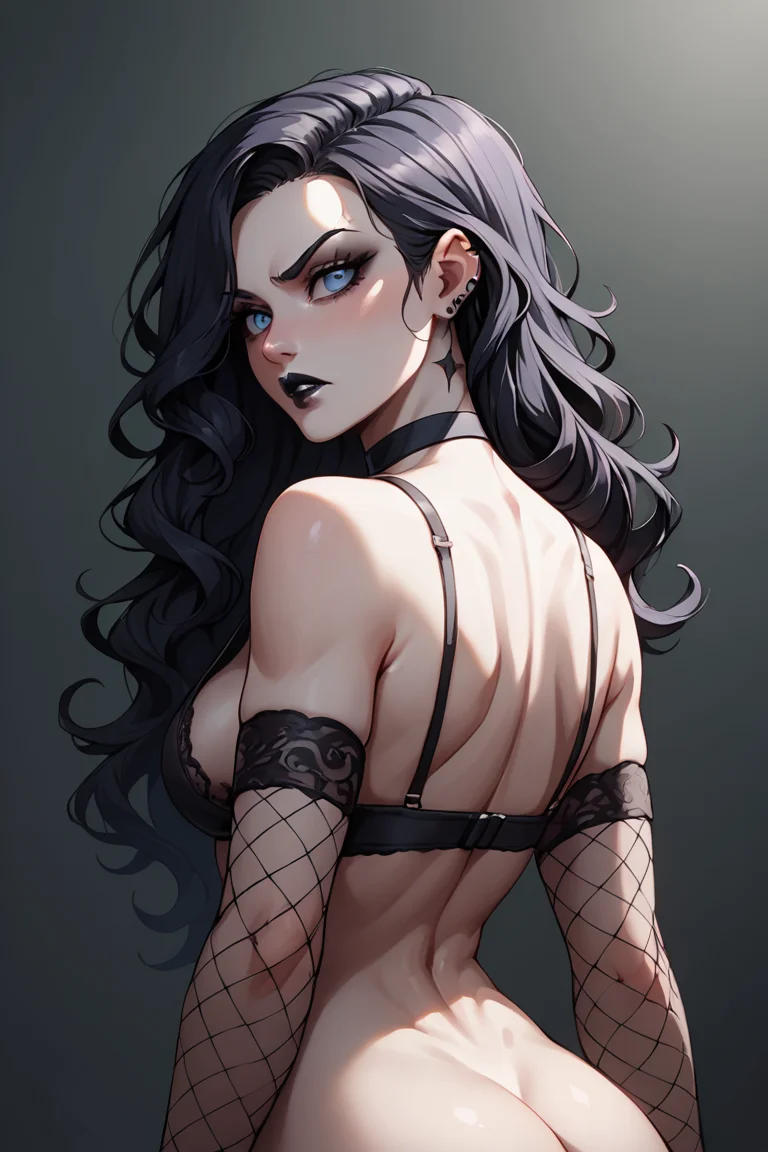 Rika - sexy goth girl ai