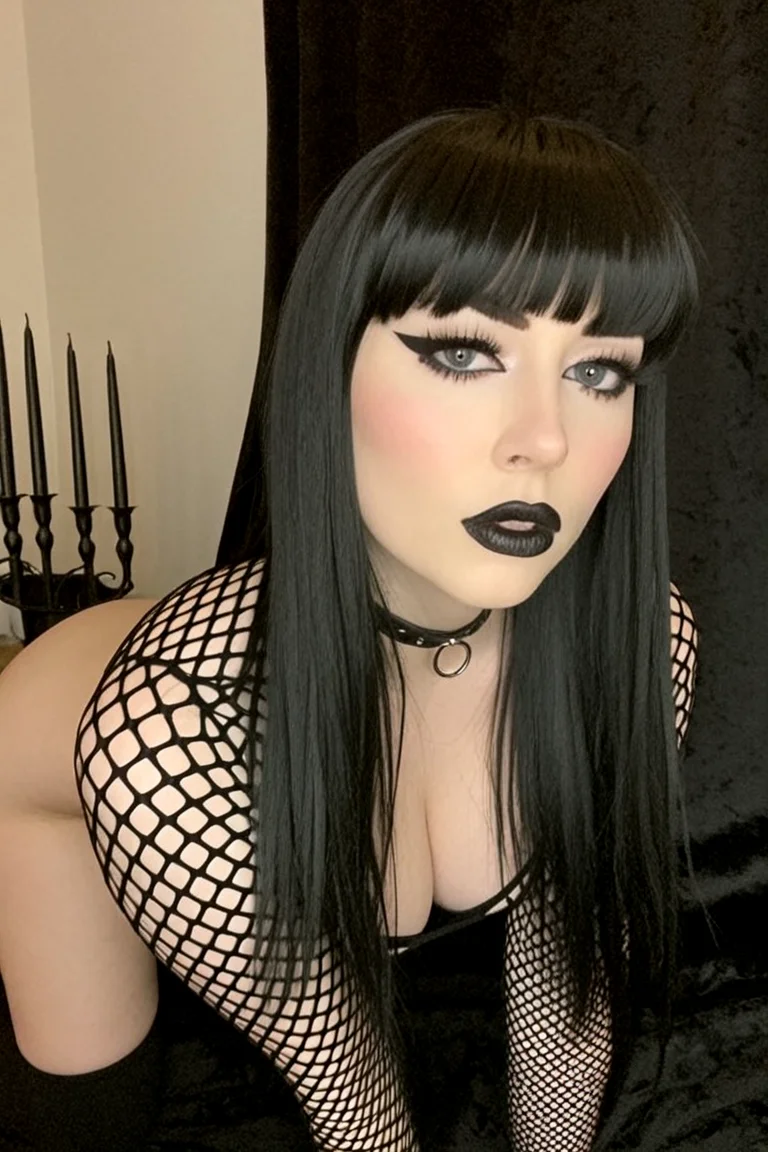 Sora - goth girl anime ai